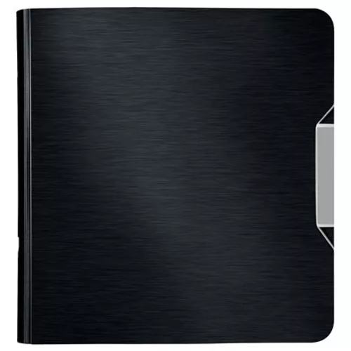 Iratrendező, 82 mm, A4, PP, LEITZ "180 Active Style", szaténfekete