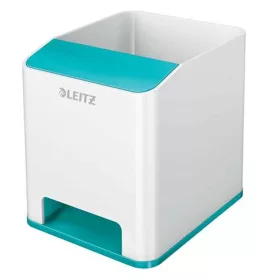   Írószertartó, kettős színhatású, LEITZ "Wow", jégkék