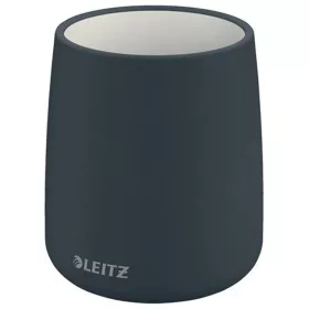   Írószertartó, kerámia, LEITZ "Cosy", bársonyszürke
