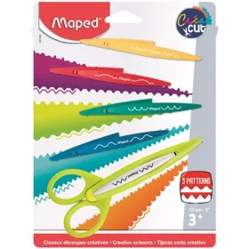 Olló, cikkcakk, MAPED 
