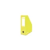 Iratpapucs, karton, 100 mm, DONAU, citromsárga