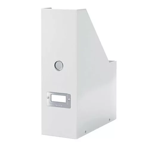 Iratpapucs, PP/karton, 95 mm, LEITZ "Click&Store", fehér