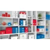 Iratpapucs, PP/karton, 95 mm, LEITZ "Click&Store", piros