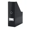Iratpapucs, PP/karton, 95 mm, LEITZ "Click&Store", fekete