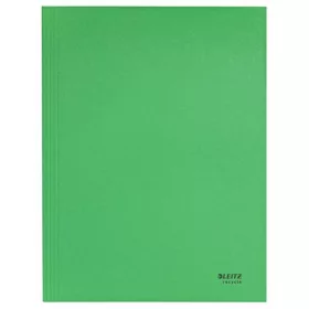   Pólyás dosszié, karton, A4, LEITZ "Recycle", zöld