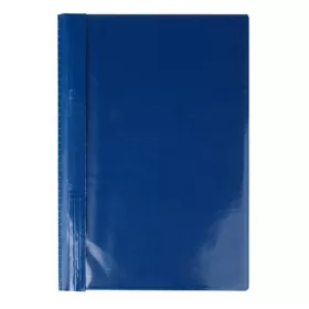   Gyorsfűző, kemény hátlappal, PVC, A4, VICTORIA OFFICE, kék