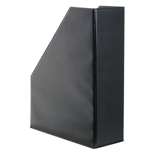 Iratpapucs, PVC, 95 mm, VICTORIA OFFICE, fekete