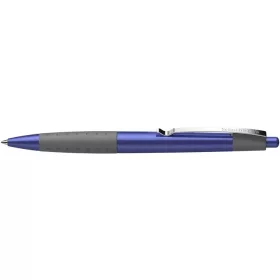   Golyóstoll, 0,5 mm, nyomógombos, SCHNEIDER "Loox", kék