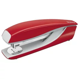   Tűzőgép, nagyteljesítményű, lapos tűzés, LEITZ "Nexxt 5504", piros