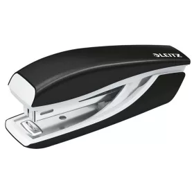   Tűzőgép, mini, No. 10,  10 lap, fém, LEITZ"Nexxt Wow", fekete