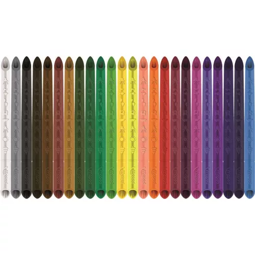 Színes ceruza készlet, háromszögletű, MAPED "Color`Peps INFINITY", 24 különböző szín