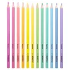 Színes ceruza készlet, háromszögletű, KORES "Kolores Pastel", 12 pasztell szín