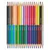 Színes ceruza készlet, háromszögletű, kétvégű, MAPED "Color`Peps Duo", 36 különböző szín