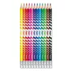 Színes ceruza készlet, háromszögletű, radírozható, MAPED "Color`Peps Oops", 12 különböző szín