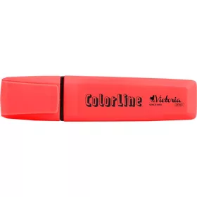   Szövegkiemelő, 1-5 mm, VICTORIA OFFICE, "ColorLine", rózsaszín