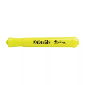   Szövegkiemelő, 1-5 mm, VICTORIA OFFICE, "ColorMe", sárga