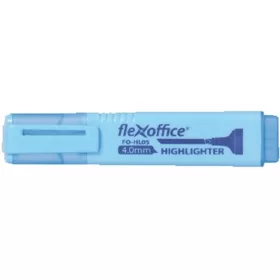Szövegkiemelő, 1-4 mm, FLEXOFFICE "HL05", kék