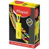 Szövegkiemelő, 1-5 mm, MAPED "Fluo Peps Classic", sárga