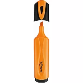   Szövegkiemelő, 1-5 mm, MAPED "Fluo Peps Classic", narancssárga