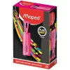 Szövegkiemelő, 1-5 mm, MAPED "Fluo Peps Classic", rózsaszín