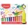 Szövegkiemelő készlet, 1-5 mm, MAPED "Fluo Peps Assorted", 12 különböző szín