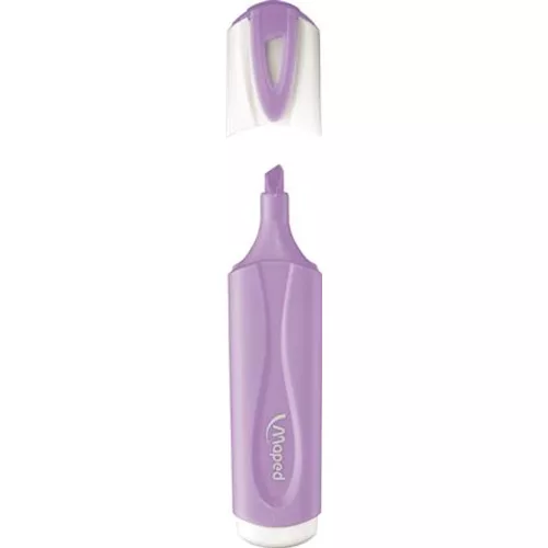 Szövegkiemelő készlet, 1-5 mm, MAPED "Fluo Peps Quality", 6 különböző pasztell szín - 6db