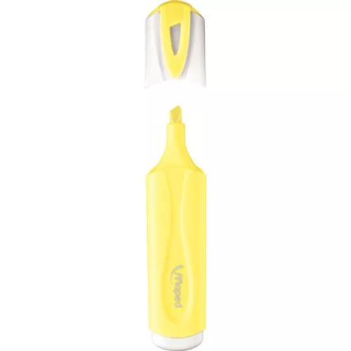 Szövegkiemelő készlet, 1-5 mm, MAPED "Fluo Peps Quality", 6 különböző pasztell szín - 6db