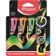 Szövegkiemelő készlet, 1-5 mm, MAPED "Fluo Peps Flex", 4 különböző szín - 4db