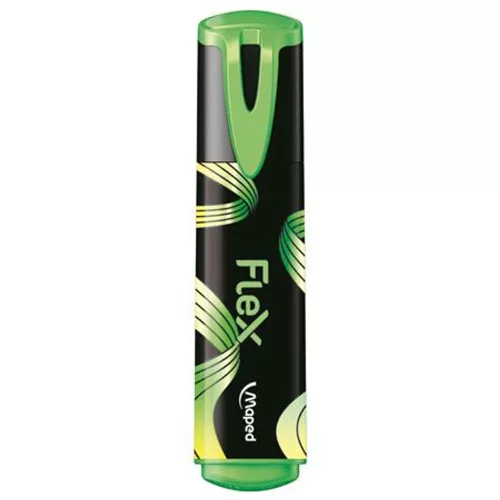 Szövegkiemelő készlet, 1-5 mm, MAPED "Fluo Peps Flex", 4 különböző szín - 4db