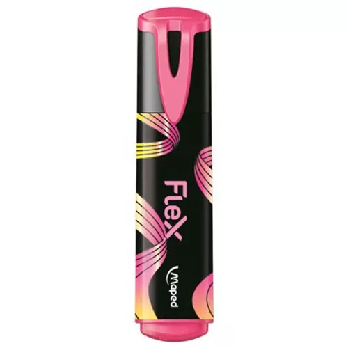 Szövegkiemelő display, 1-5 mm, MAPED "Fluo Peps Flex", vegyes színek - 24db