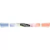 Szövegkiemelő készlet, 1-5 mm, kétvégű, MAPED "Fluo Peps Duo", 6 különböző pasztell szín