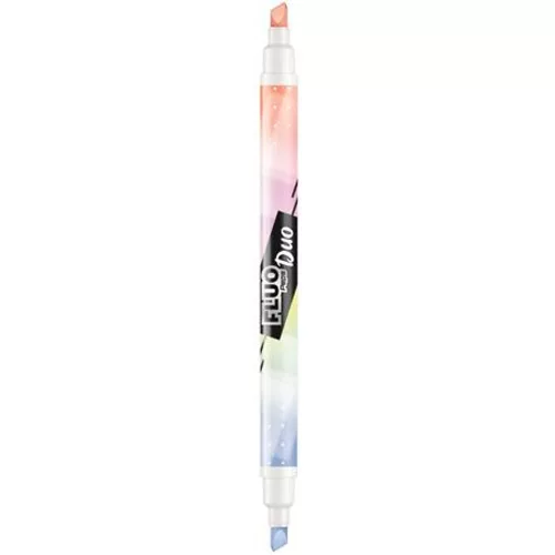 Szövegkiemelő készlet, 1-5 mm, kétvégű, MAPED "Fluo Peps Duo", 6 különböző pasztell szín