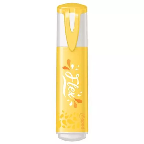 Szövegkiemelő display, 1-5 mm, MAPED "Fluo Peps Flex Pastel", pasztell szín - 24db