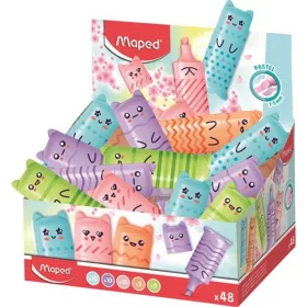   Szövegkiemelő display, 1-5 mm, MAPED "Mini Pastel", 5 különböző pasztell szín - 48db