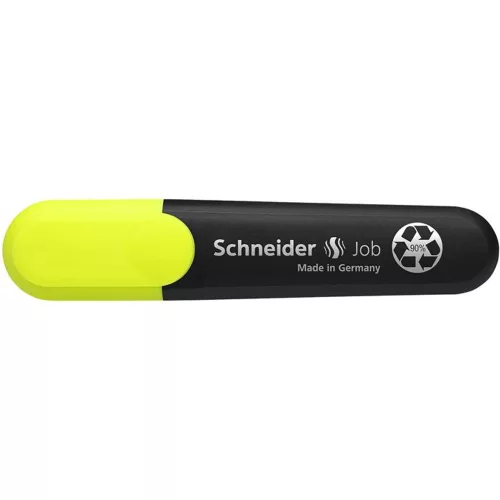 Szövegkiemelő, 1-5 mm, SCHNEIDER "Job 150", sárga