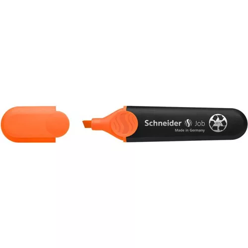 Szövegkiemelő, 1-5 mm, SCHNEIDER "Job 150", narancssárga