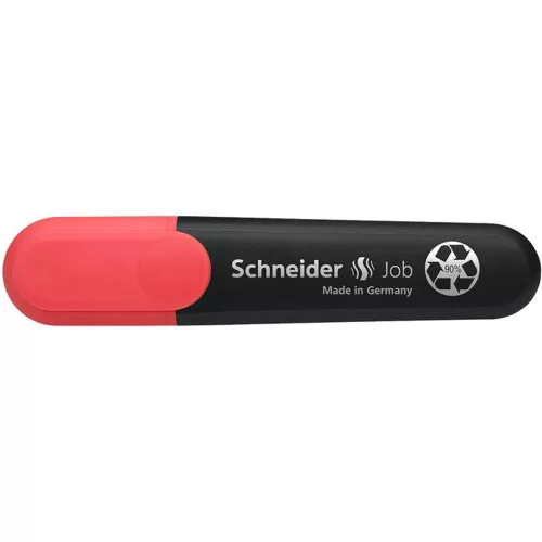 Szövegkiemelő, 1-5 mm, SCHNEIDER "Job 150", piros
