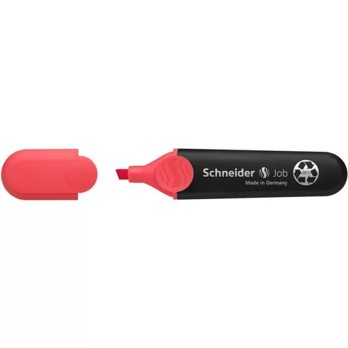 Szövegkiemelő, 1-5 mm, SCHNEIDER "Job 150", piros