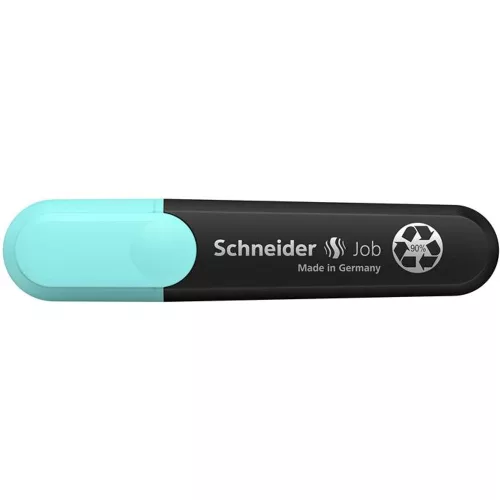 Szövegkiemelő, 1-5 mm, SCHNEIDER "Job Pastel", türkizkék