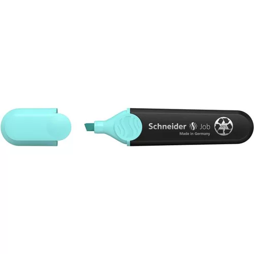 Szövegkiemelő, 1-5 mm, SCHNEIDER "Job Pastel", türkizkék