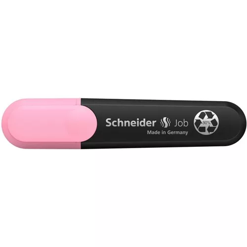 Szövegkiemelő, 1-5 mm, SCHNEIDER "Job Pastel", világos rózsaszín