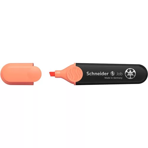 Szövegkiemelő, 1-5 mm, SCHNEIDER "Job Pastel", barack