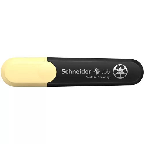 Szövegkiemelő, 1-5 mm, SCHNEIDER "Job Pastel", vanília