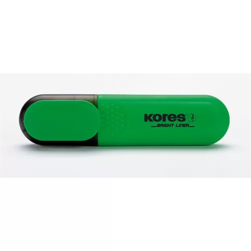 Szövegkiemelő, 0,5-5 mm, KORES, zöld