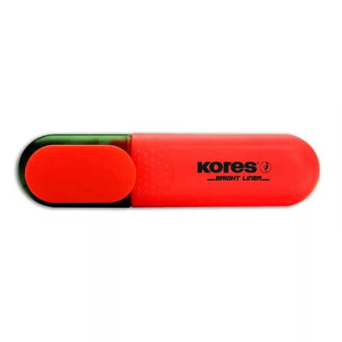Szövegkiemelő, 0,5-5 mm, KORES, narancssárga