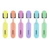 Szövegkiemelő készlet, 0,5-5 mm, KORES "Bright Liner Plus Pastel", 6 különböző szín - 6db