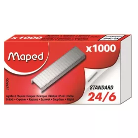 Tűzőkapocs, 24/6, MAPED - 0db