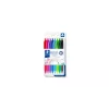 Golyóstoll, 0,5 mm, nyomógombos, STAEDTLER® "4230 M", 8 különböző szín