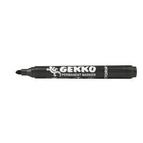   Alkoholos marker, 1-3 mm, kúpos, VICTORIA OFFICE, "Gekko", fekete