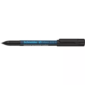   Alkoholos marker, OHP, 0,7 mm, SCHNEIDER "Maxx 222 F", fekete